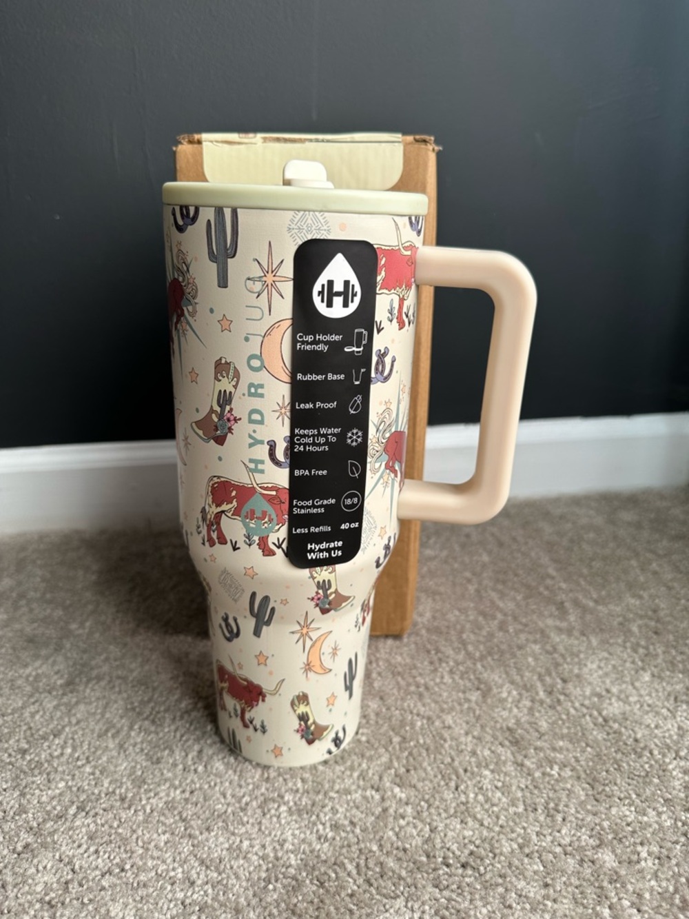 HydroJug Rodeo 40oz Traveler Tumbler – Limited Edition